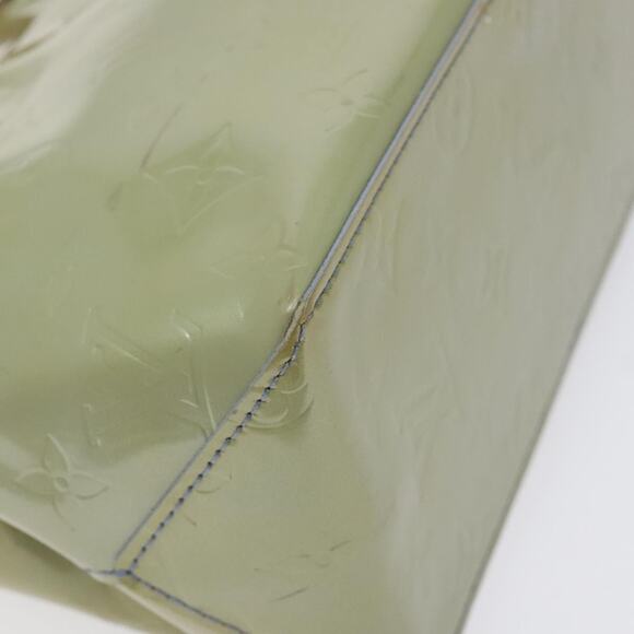 LOUIS VUITTON Monogram Vernis Reade PM Hand Bag Baby Blue - Picture 11 of 16